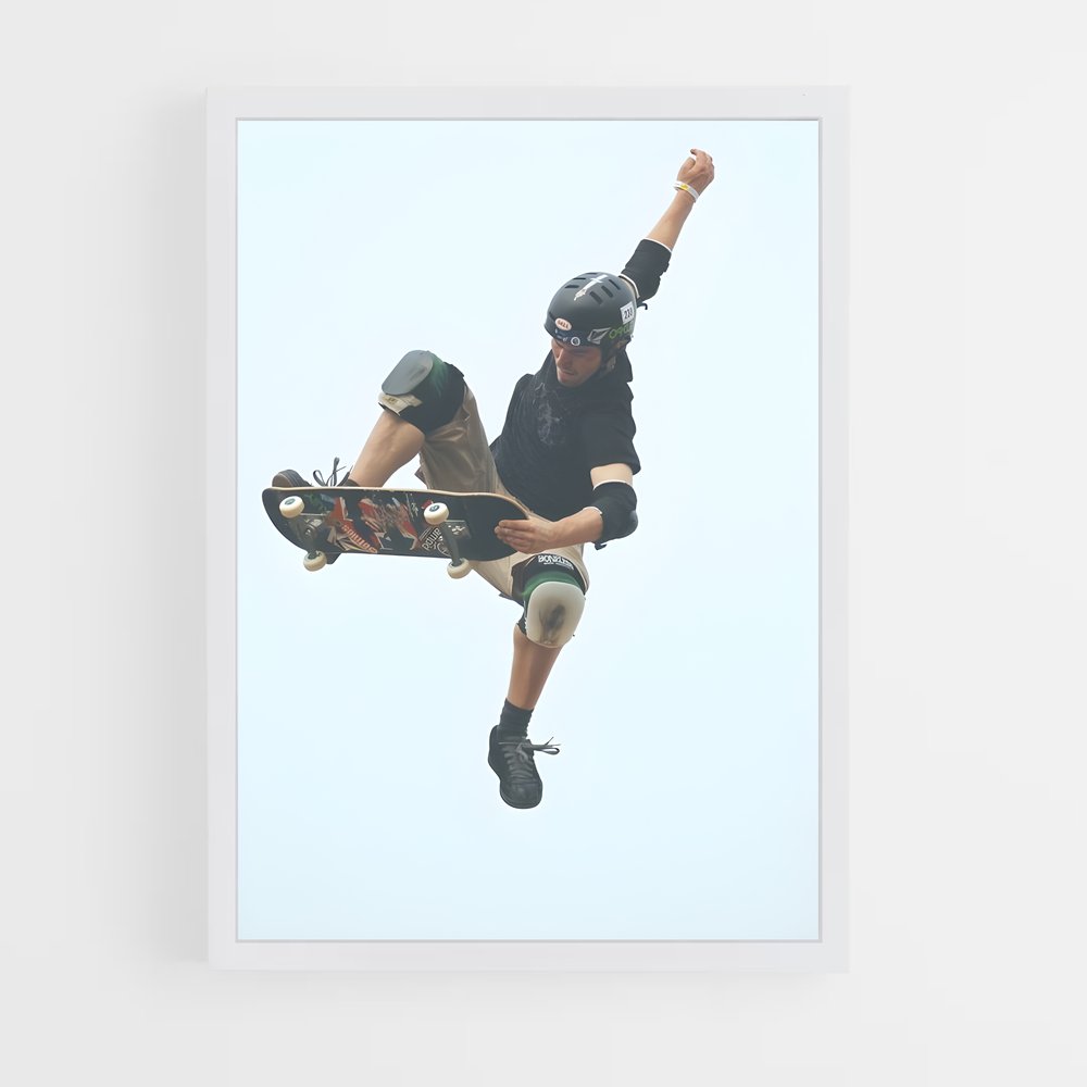 Poster Bob burnquist – affiche Skateboard (vue 3)